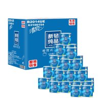 清风 卷纸 新韧纯品三层140克*27卷卷筒卫生纸（整箱销售）