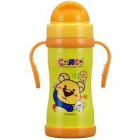 日康不锈钢吸管杯240ml RK-3453