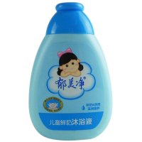 郁美净 儿童鲜奶沐浴液200g 宝宝沐浴露液