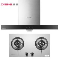 德意(DE&E)820T+712G 抽油烟机 液化气燃气灶 烟灶套餐 油烟机灶具套装