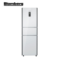 博伦博格/Blomberg KRD231XGB 231升电脑一级节能家用玻璃三门冰箱