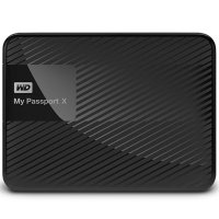 西部数据（WD）My Passport X USB3.0 2TB 便携移动硬盘（经典黑）WDBCRM0020BBK-CESN