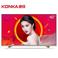 康佳（KONKA）LED40E330C40吋蓝光节能窄边全高清平板液晶电视（黑色