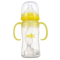 日康宽口径多用液硅硅胶奶瓶(270ML) RK-3056