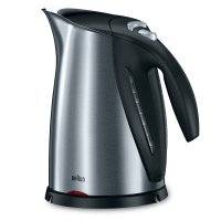 德国博朗（Braun） WK600 电热水壶 304不锈钢 1.7升 自动断电 烧开水壶 防烫煮水壶