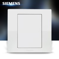 西门子(SIEMENS)开关插座面板悦动系列雅白空白面板