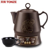 天际BJH-W400K分体式陶瓷中药煲棕色