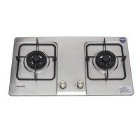 前锋(CHIFFO) JZT-QHC1+天然气嵌入式双眼燃气灶 节能 不锈钢 不锈钢 天然气