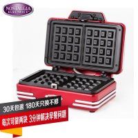 苏宁自营Nostalgia Electrics诺思得其50年代复古迷你华夫饼机RWM200