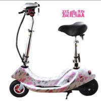 骏杰动感24V36V超威蓄电池/锂电池电动车滑板车迷你代步车折叠电瓶车电动滑板车