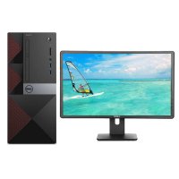 戴尔(DELL)Vostro 3650-R1308台式主机19.5英寸显示器I3-6100 4G 500G win10