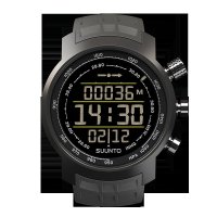 颂拓（SUUNTO）手表户外运动元素山雄灰色橡胶表带男表SS020336000