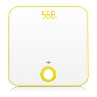 乐心 S1 电子秤 微信体重秤 智能WiFi数据传输 微信互联（黄色）