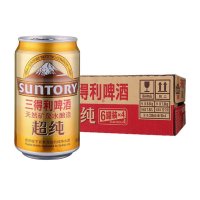 三得利啤酒（Suntory）超纯 330ml*24罐/箱