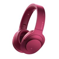 索尼（SONY）无线降噪立体声耳机 MDR-100ABN（波尔多红色）