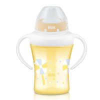 双柄透明学习吸管杯