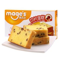 麦吉士红枣切片蛋糕192g西式糕点牛奶早餐零食品面包