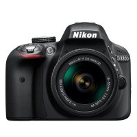尼康单反相机 D3300 (AF-P VR 18-55 KIT) 黑+包+16G卡