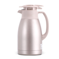 日本象印(ZO JIRUSHI)保温瓶HA15C 304不锈钢家用咖啡壶暖水瓶热水瓶 香槟色-PF 银粉色