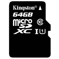 金士顿（Kingston）TF卡 64G 80MB/s 手机存储卡(Micro SD)Class10 UHS-I