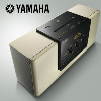 雅马哈(一体桌面音响蓝牙智能音响CD音响TSX-B141 香槟金