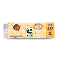 纤纯本色卷筒卫生纸4层150g*12