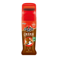 红鸟 奇伟 棕色 e速亮鞋油 75ml 鞋膏 棕色 棕色