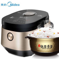 美的(Midea)MB-FZ4086电磁加热钛金厚釜内胆智能可预约电饭煲 4升/4L