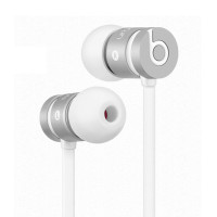 Beats urbeats 入耳式耳机 手机耳机 重低音线控耳塞式带麦耳机 银色