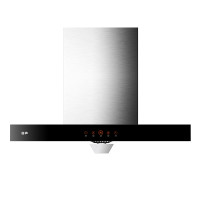 Ronshen/容声T型欧式油烟机CXW-218-RS05TC 不锈钢一体机身顶弧拢烟