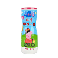 Peppa Pig 小猪佩奇 山楂饼干120g/瓶