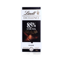 Lindt 莲特醇排装85%黑巧克力100g