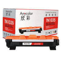 欣彩(Anycolor)TN-1035粉盒(专业版)AR-TN1035墨粉盒 适用兄弟HL1118 1218W 黑色