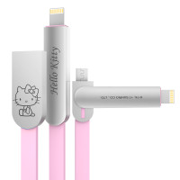优加 Hello Kitty数据线1米-粉色