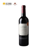 法国进口红酒 圣霞多圣高娜干红葡萄酒（双支皮礼盒套装）750ml*2瓶