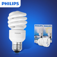 飞利浦(PHILIPS)螺旋节能灯泡E27螺口15W节能黄白光 白光 20W大螺口E27