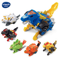【苏宁自营】伟易达(Vtech) 玩具 变形恐龙系列- 极速棘背龙 80-149018 3-8岁