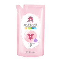 红色小象婴儿多效洗衣液（清新果香）袋包500ml