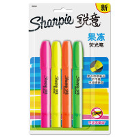 Sharpie 锐意荧光笔果冻四色吸塑卡片装 4CT 四色混合装