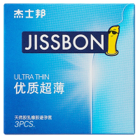 杰士邦优质超薄避孕套3只装（JB3）