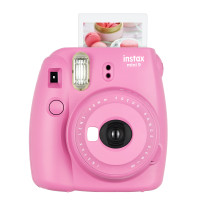 富士（FUJIFILM）INSTAX 一次成像相机立拍立得 mini9 火烈鸟粉 单机标配