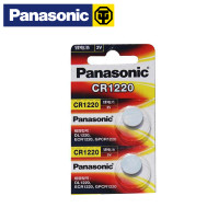 松下(Panasonic)锂纽扣电池CR1220 3V 2粒装