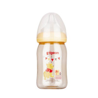贝亲Disney宽口径PPSU奶瓶160ml配SS奶嘴（维尼-礼物）AA159
