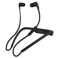 骷髅头（Skullcandy）SMOKIN’ BUDS 2 WIRELESSS2PGHW-521蓝牙手机通话耳机 黑红色