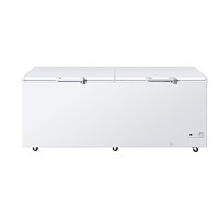 海尔（Haier）BC/BD-626HSQ 626升冰柜商用 卧式冷藏冷冻转换 卧式大冷柜 单温一室大容量冰柜