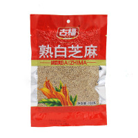 古福熟白芝麻 烘培原料100gX2袋寿司拌菜火锅料五谷杂粮即食芝麻