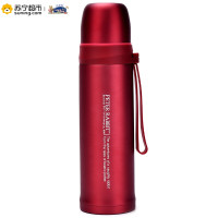 比得兔简约经典保温杯-哑红PR-T587 500ml