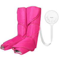 松下（Panasonic)腿部脚底足部按摩器足疗机温热时尚便携EW-NA84 粉红色