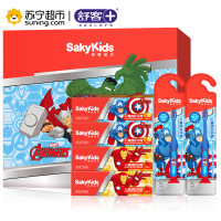舒客(Saky) 英雄集结护齿大作战儿童套装（迪士尼）（儿童成长牙膏*4+成长牙刷*2）