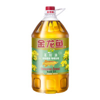 金龙鱼 非转基因纯香菜籽油 5L （物理压榨）*4桶